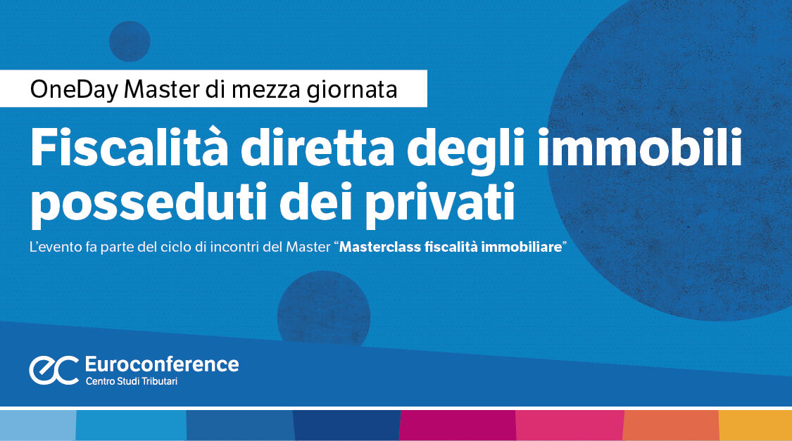 Immagine Fiscalità diretta degli immobili posseduti dei privati | Euroconference
